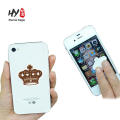 Promotion microfiber mobile phone sticker wipe cleaner